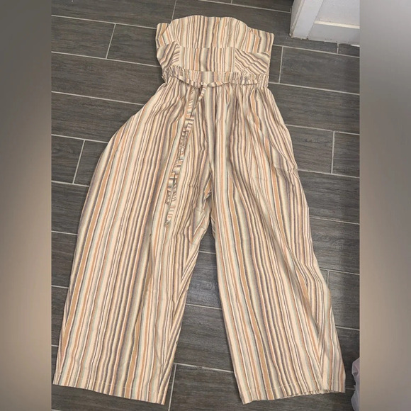 Roaming shores one piece free people Nwt designer strapless revolve boho spring - Picture 4 of 8